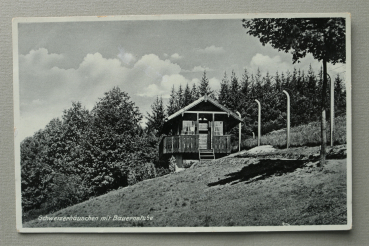 AK Strüht bei Ansbach / 1939 / Sanatorium / Schweizerhäuschen mit Bauernstube